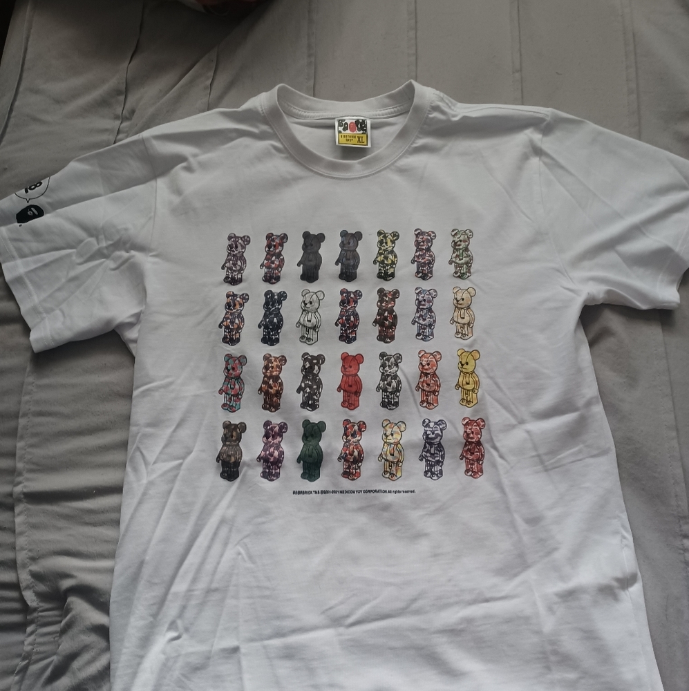 BAPE 28th Anniversary Bearbrick Tee